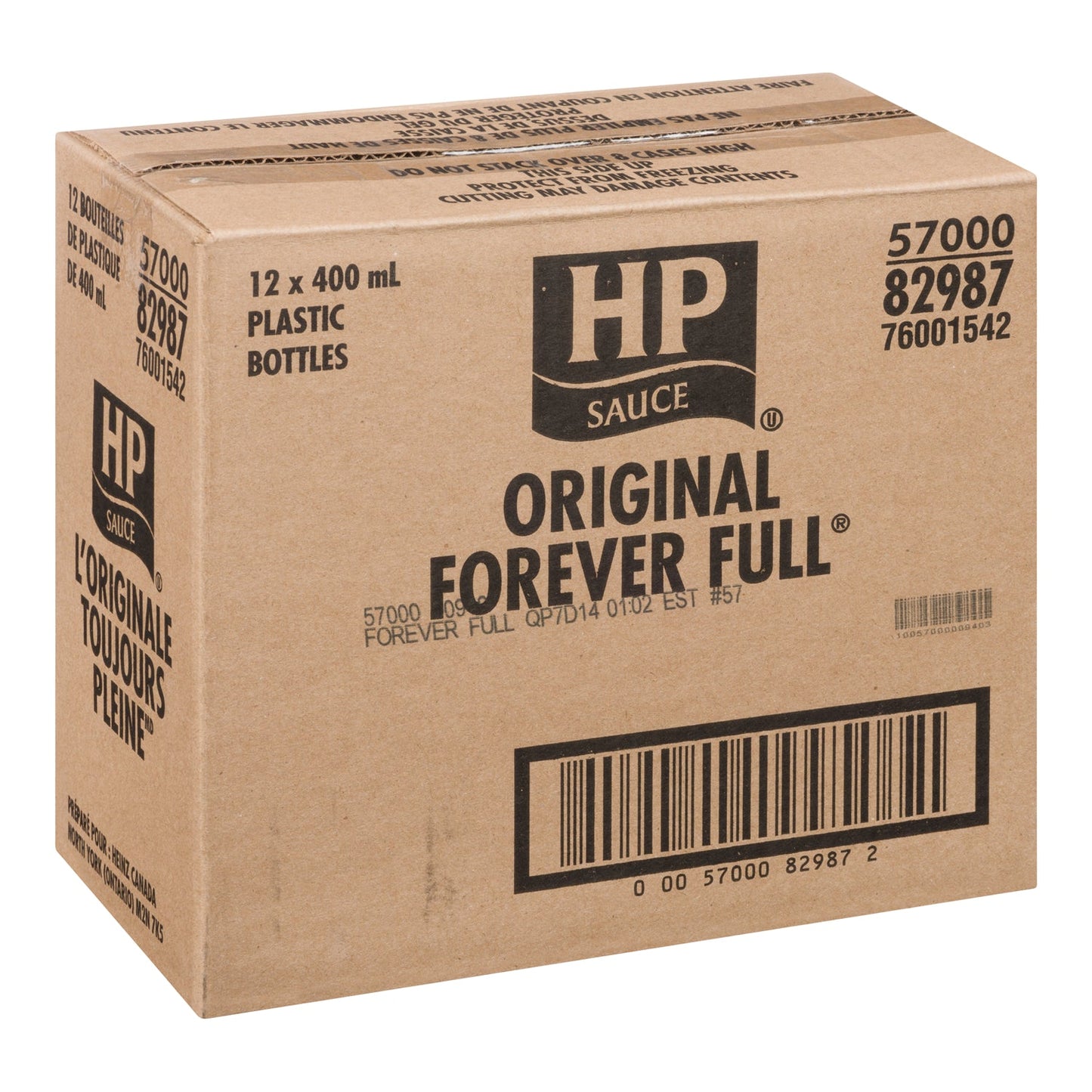 KRAFT HEINZ - HP ORIGINAL FOREVER FULL 12x400ML