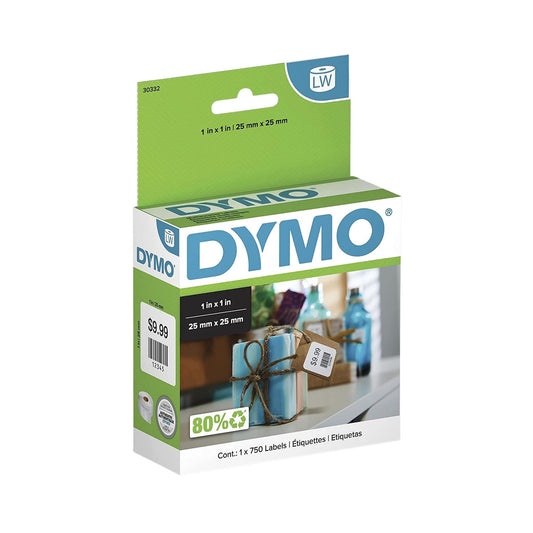 DYMO LabelWriter Square 1" x 1" Multi-Purpose Labels