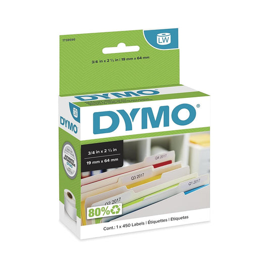 DYMO LabelWriter 3/4" x 2 1/2" Barcode Labels